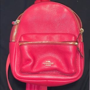 Coach mini backpack